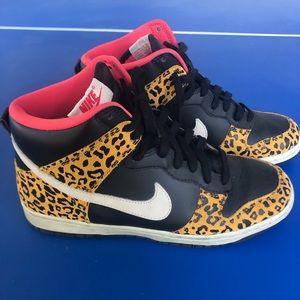 High top Nike sneakers